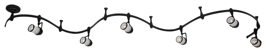 

Трек-система Arte Lamp A3056PL-6BK E14