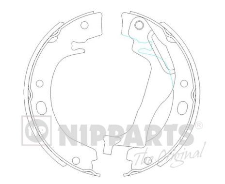 

Тормозные колодки дисковые NIPPARTS N3502085