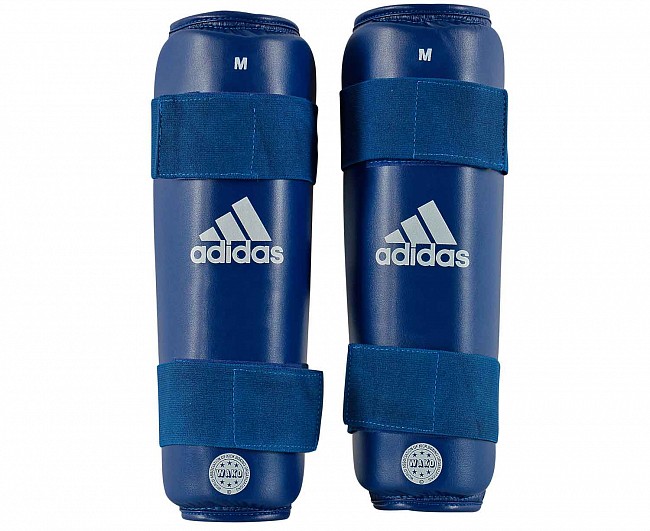 Защита голени Adidas WAKO Kickboxing Shin Guards синяя M