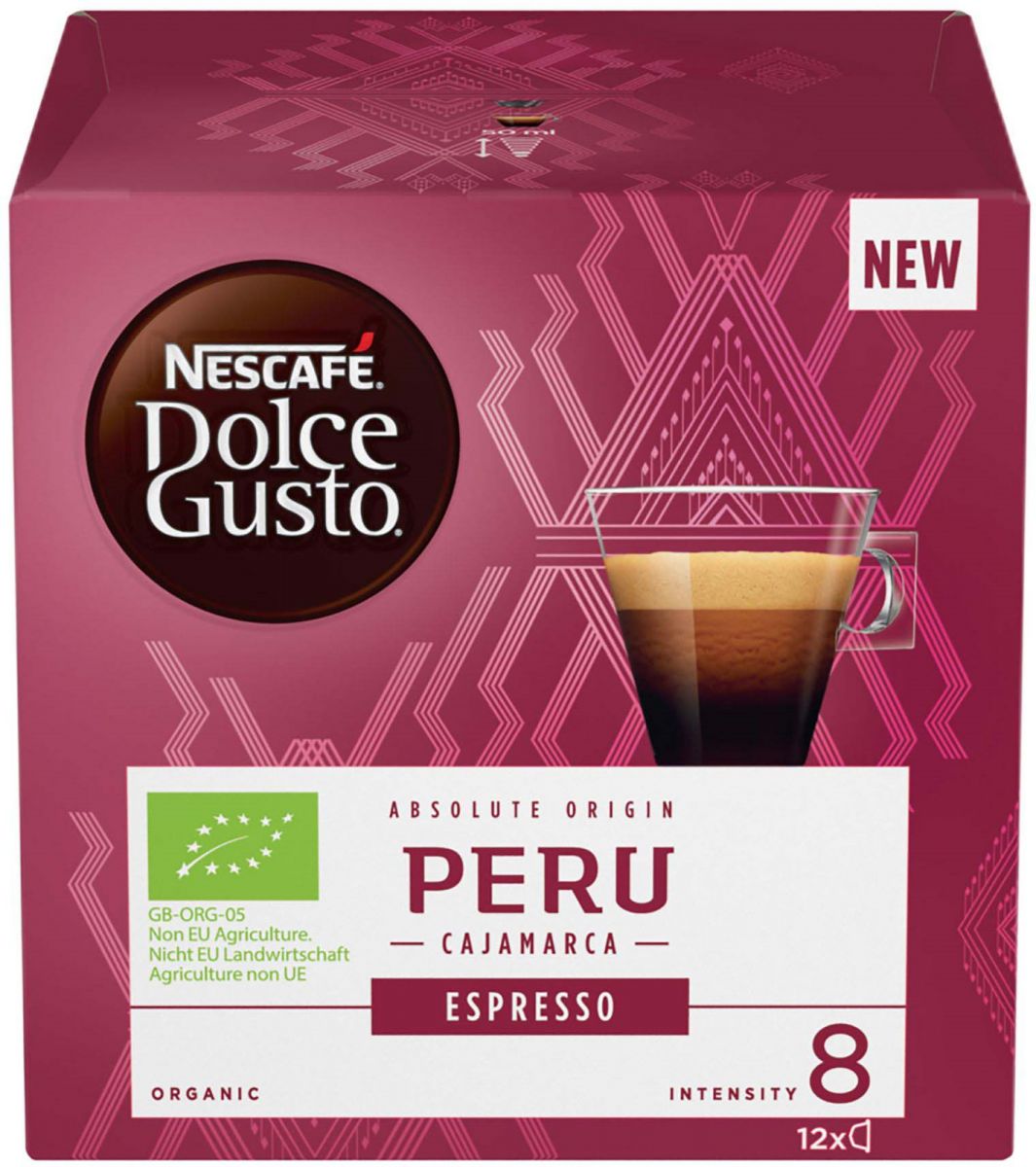 Кофе в капсулах Dolce Gusto espresso Peru 12 капсул