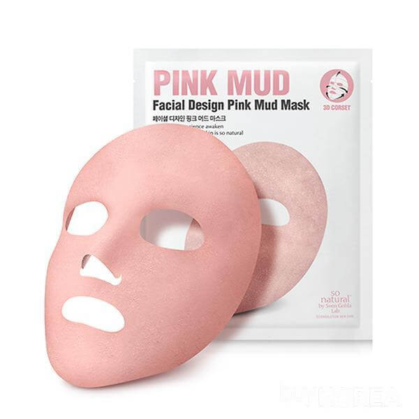 

Маска для лица So Natural Facial Design Pink Mud Mask