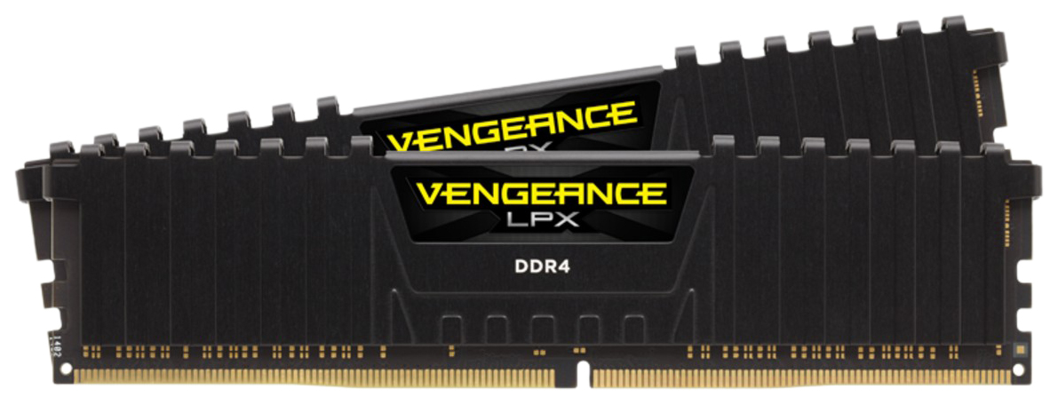 

Оперативная память Corsair VENGEANCE LPX CMK8GX4M2A2400C14, VENGEANCE LPX