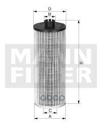 фото Фильтр масляный двигателя mann-filter hu6019z