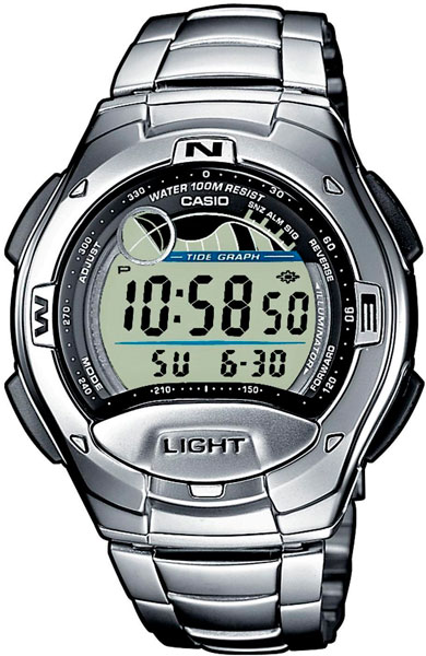 фото Наручные часы электронные мужские casio collection w-753d-1a