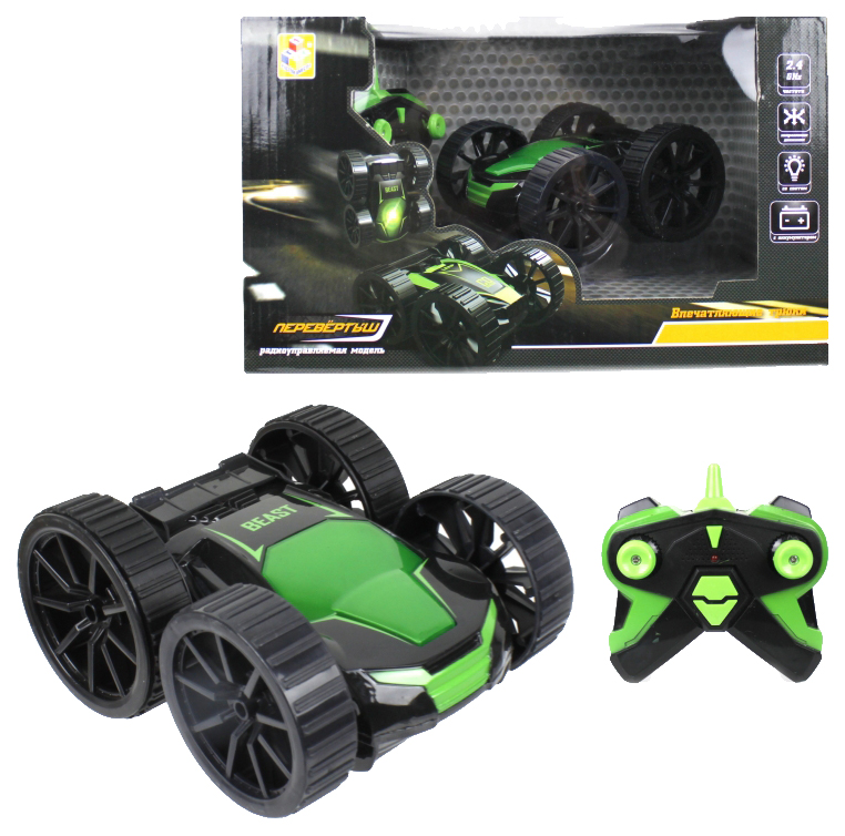 

Радиоуправляемая машинка 1 Toy Машина-перевертыш Драйв Т13790