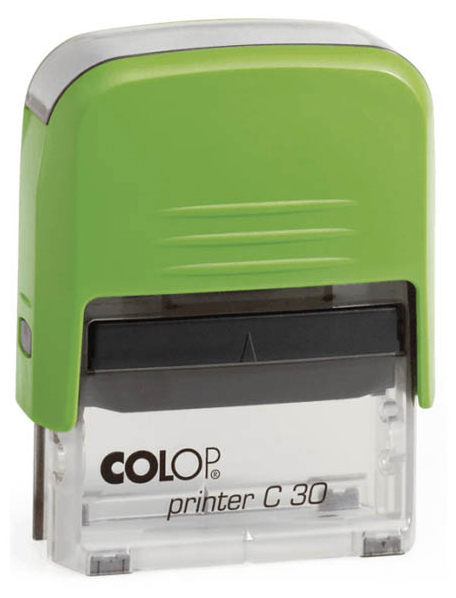 фото Оснастка для печати colop printer c30 compact transparent. цвет корпуса: киви.