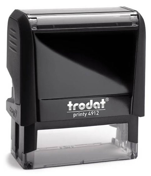 

Оснастка для печати Trodat Printy 4912 P4. Поле: 47х18 мм. Цвет корпуса: черный.