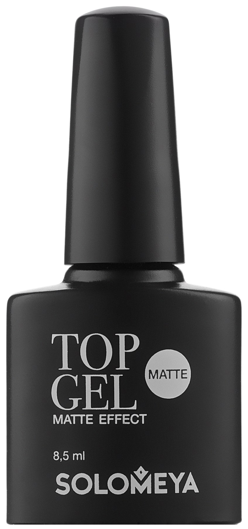 фото Топ solomeya top gel matte effect 8,5 мл