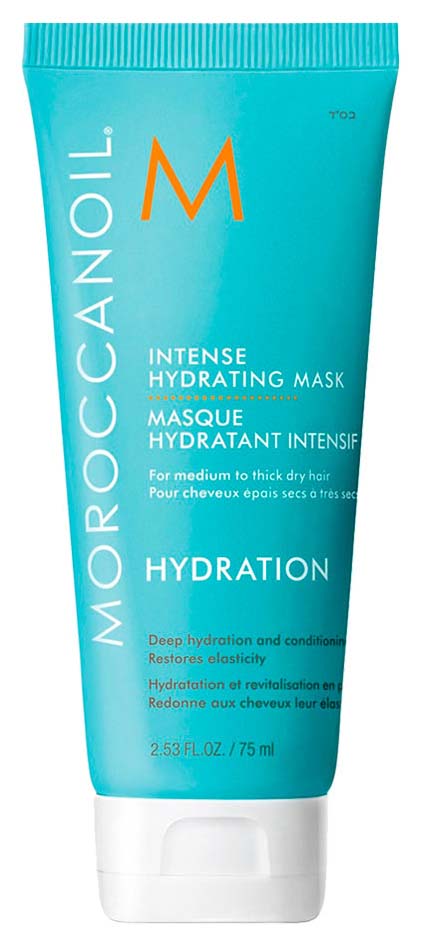 Маска для волос Moroccanoil Intense Hydrating Mask 75 мл moroccanoil weightless hydrating mask легкая увлажняющая маска для тонких волос 250 мл
