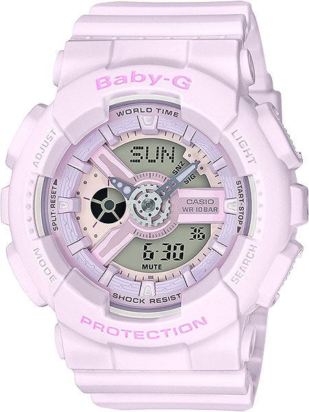 фото Наручные часы кварцевые женские casio baby-g ba-110-4a2