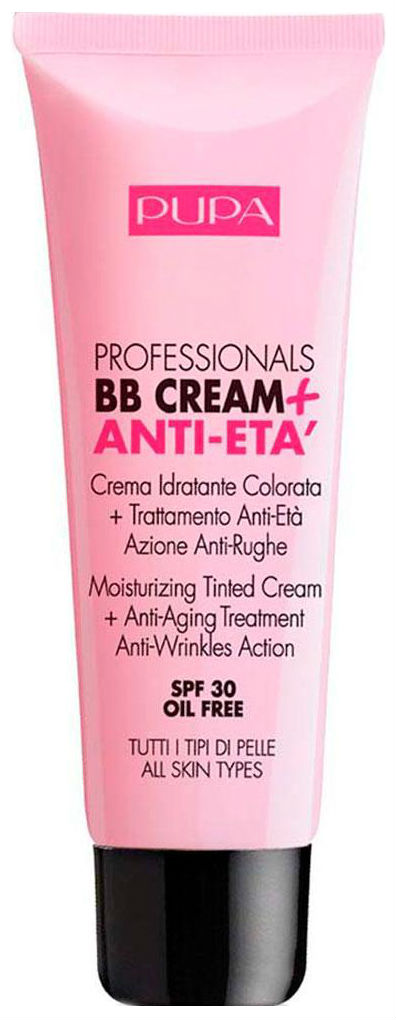 Тональный крем PUPA Professionals BB Cream+Anti-Eta №002 Sand 50 мл