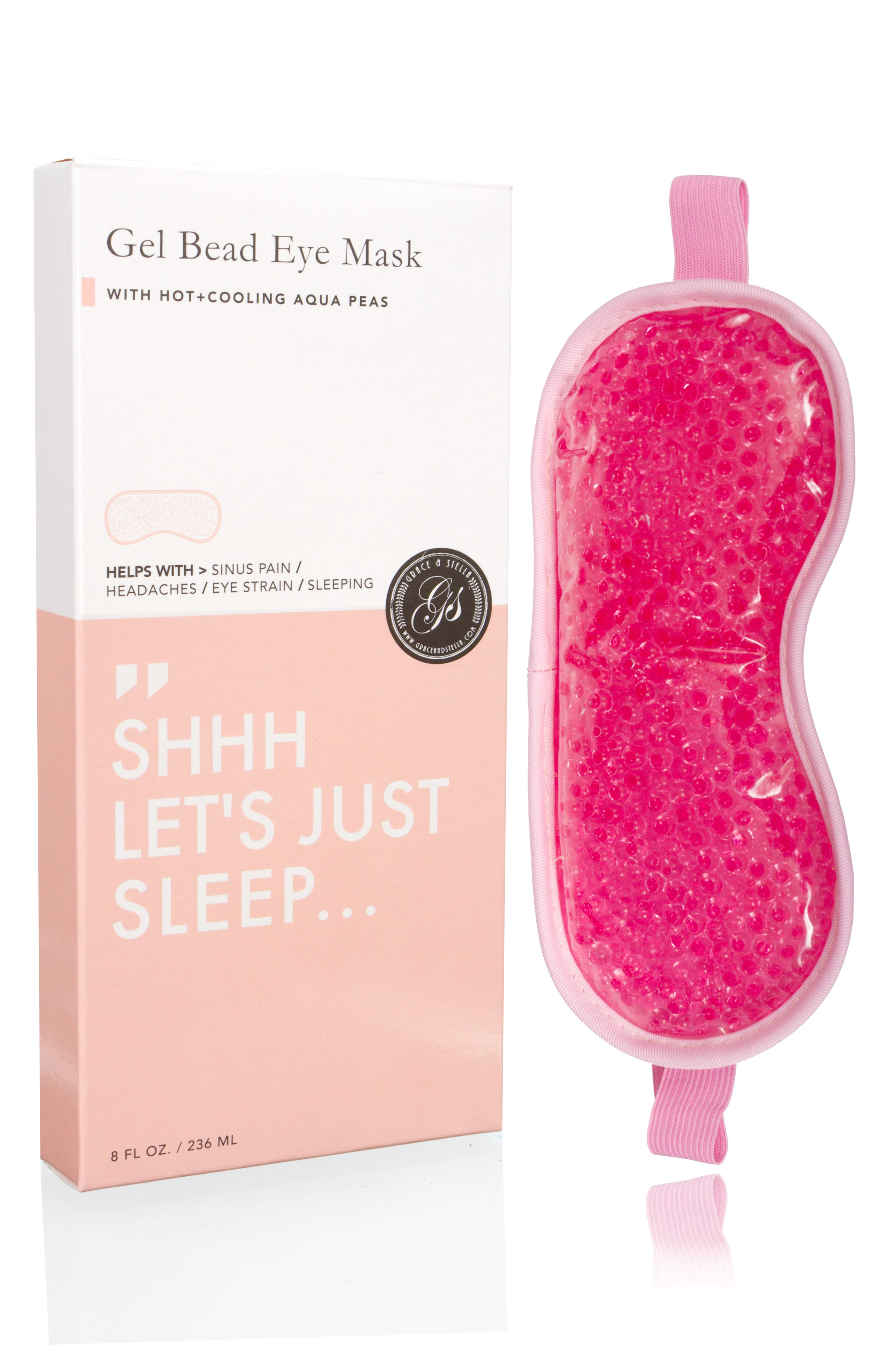 фото Гелевая маска для глаз grace and stella gel bead eye mask