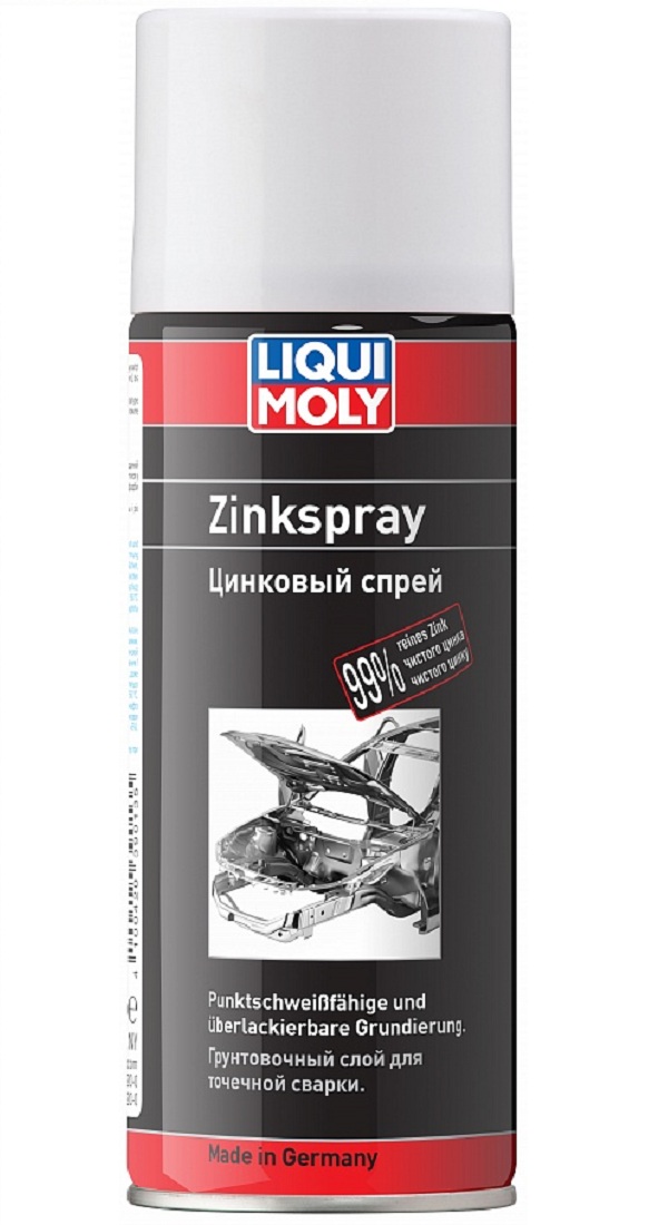 LIQUI MOLY Цинковая грунтовка Zink Spray (0,4л)