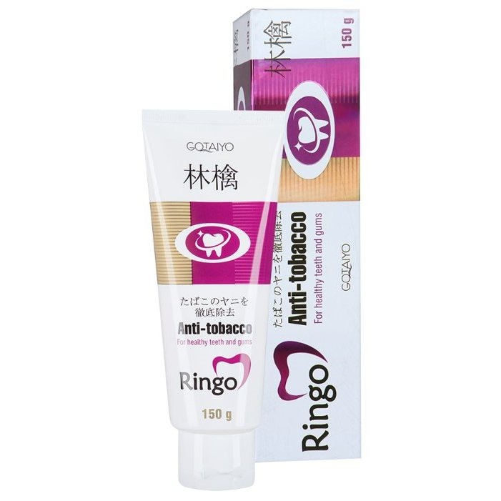 Зубная паста Ringo отбеливающая Anti-tobacco 150 г зубная паста ringo herbal 150 г