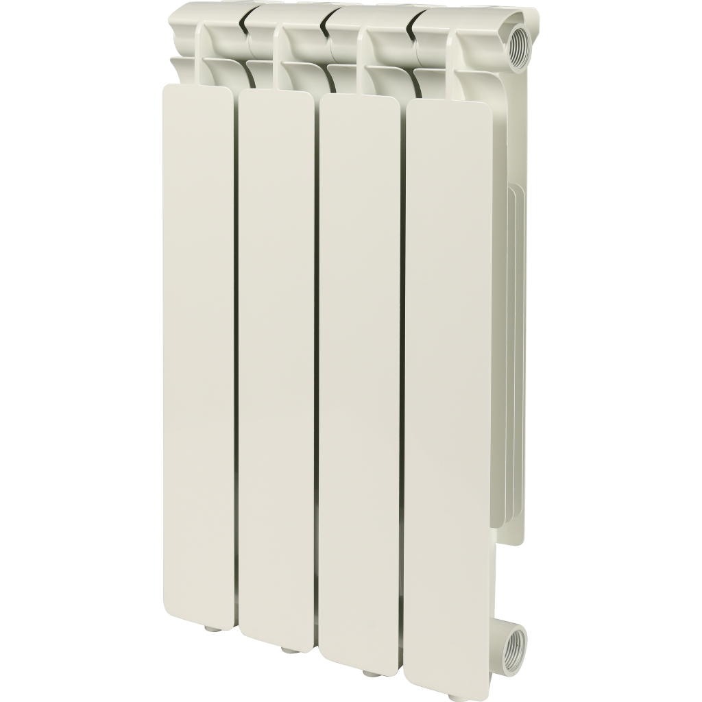 Алюминиевый радиатор Stout Bravo 500 4 секции белый (SRA-0110-050004)
