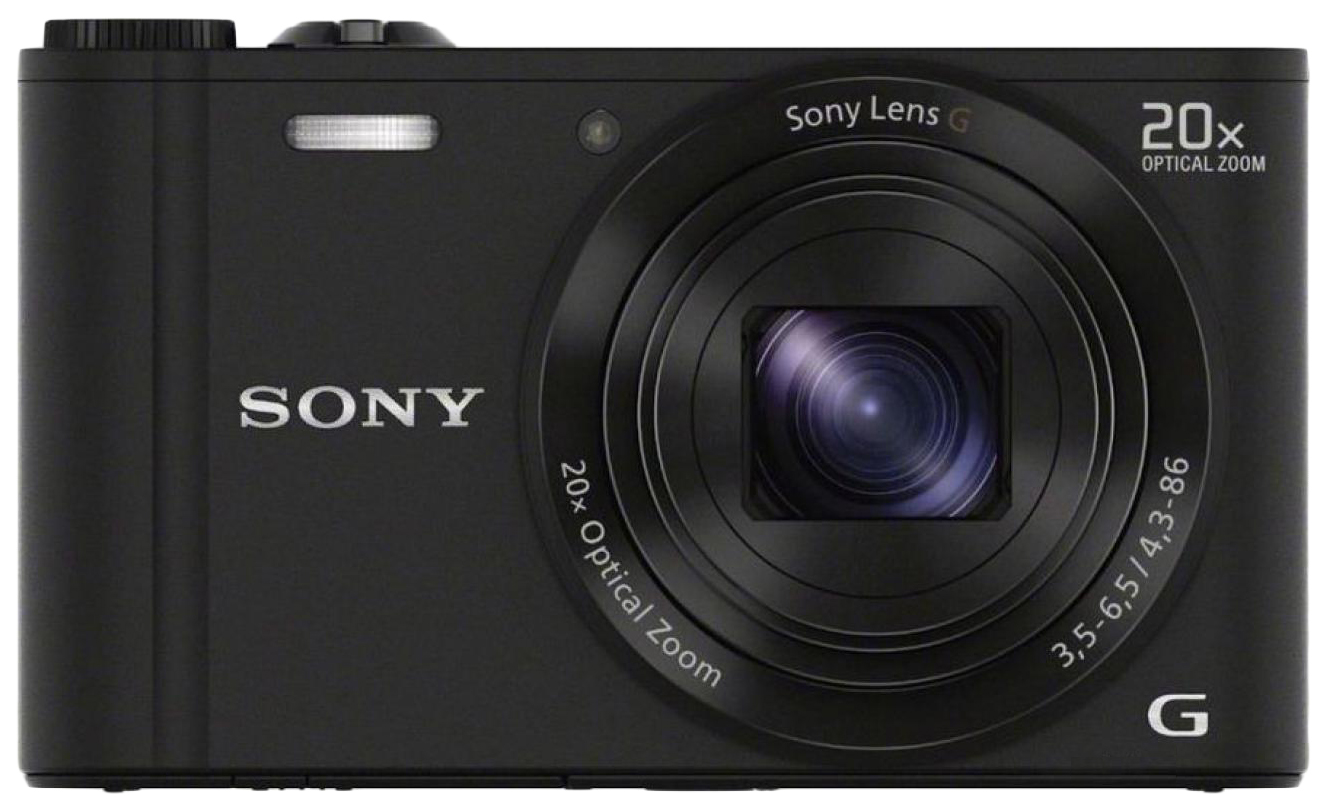 фото Фотоаппарат цифровой компактный sony cybershot wx350 black