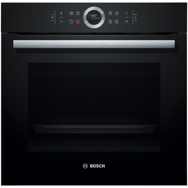 фото Встраиваемый электрический духовой шкаф bosch hbg6750b1 black