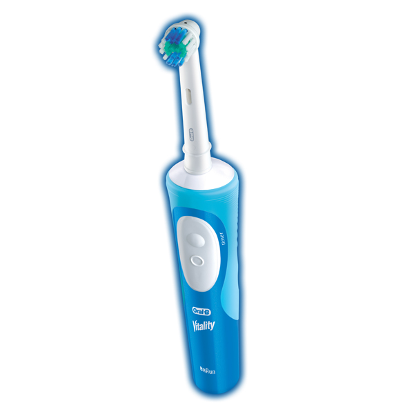 фото Зубная щетка электрическая braun oral-b vitality d12.013 expert white/blue