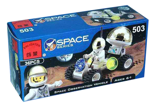 Конструктор пластиковый Brick Space Observation Vehicle