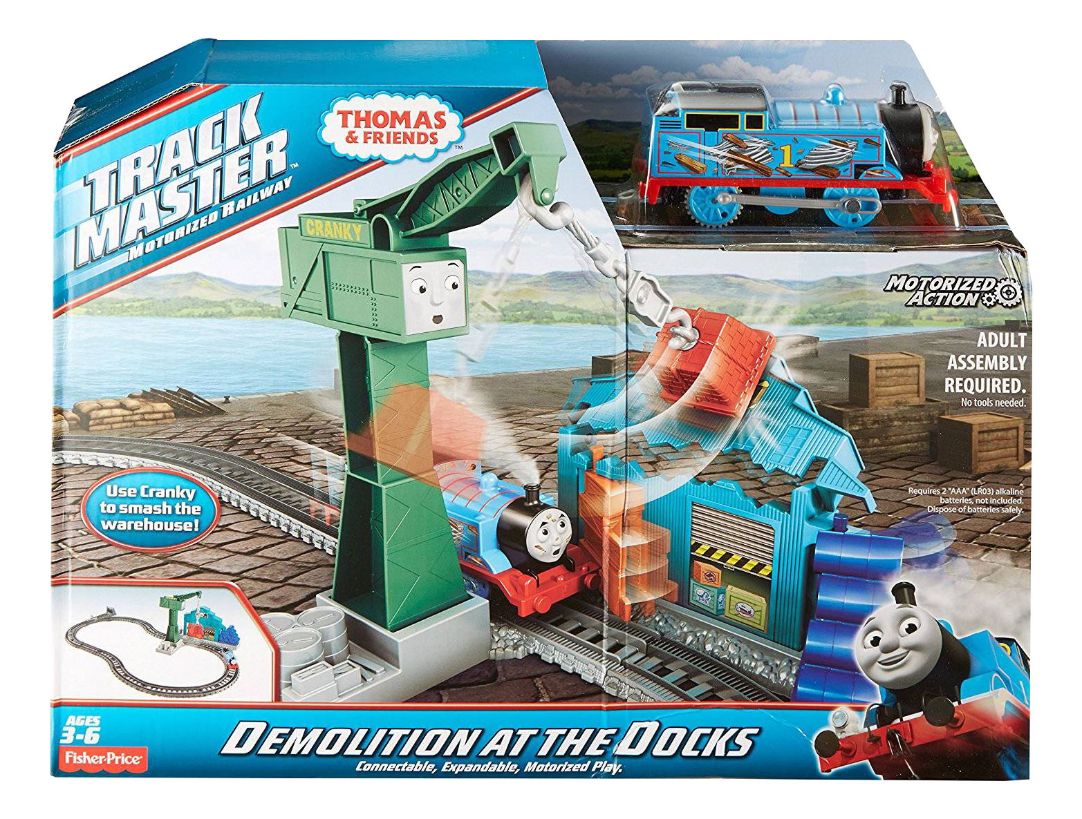 

Железная дорога Fisher-Price Thomas & Friends Крэнки, Крэнки