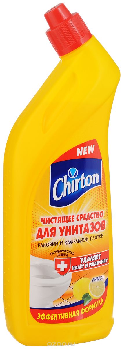 

Гель Chirton для чистки туалета лимон 750 г