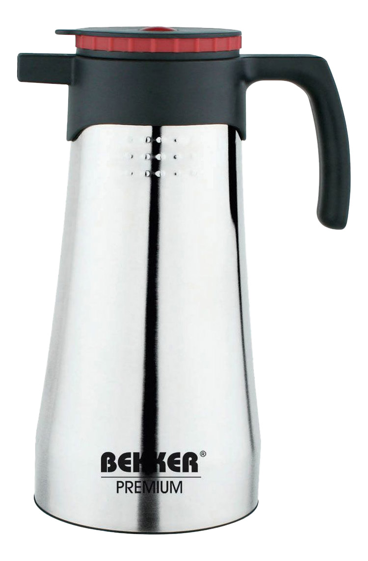 

Термос Bekker Premium 0,8 л серебристый/черный, Premium