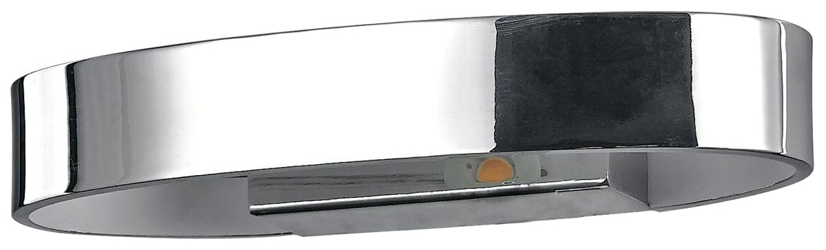 

Настенный светодиодный светильник Ideal Lux Zed AP1 Oval Cromo, zed AP1 Oval Cromo