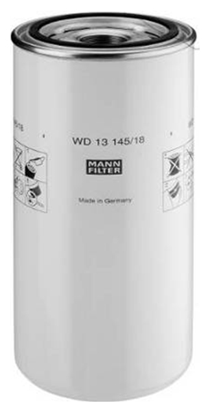 фото Фильтр масляный двигателя mann-filter wd13145/18