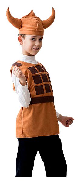 фото Карнавальный костюм бока викинг, цв. коричневый р.122