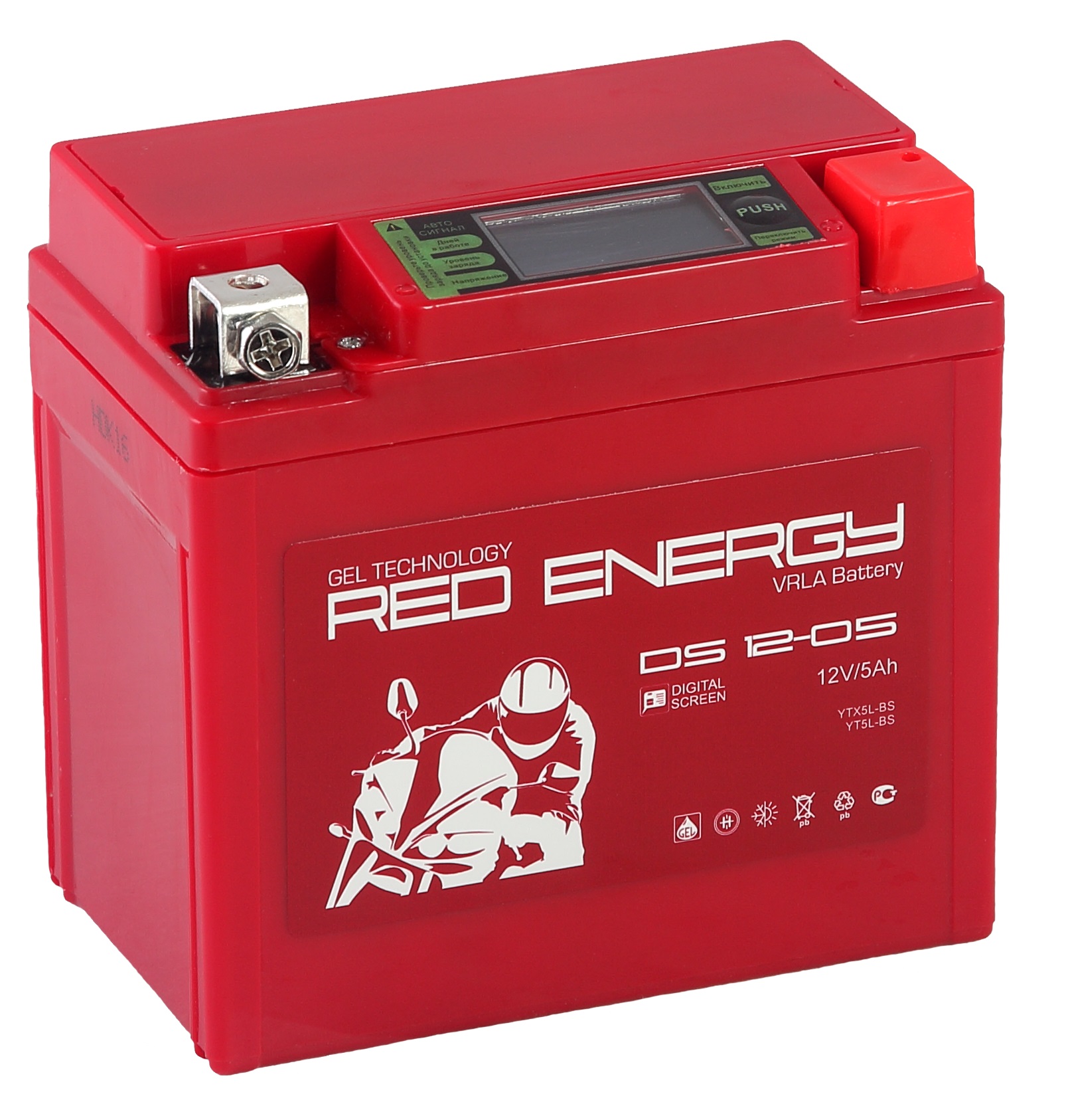 фото Аккумуляторная батарея red energy ds 1205