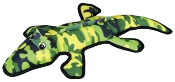 

Игрушка-пищалка для собак TRIXIE Strong Crocodile Крокодил, зеленый, желтый, 48 см