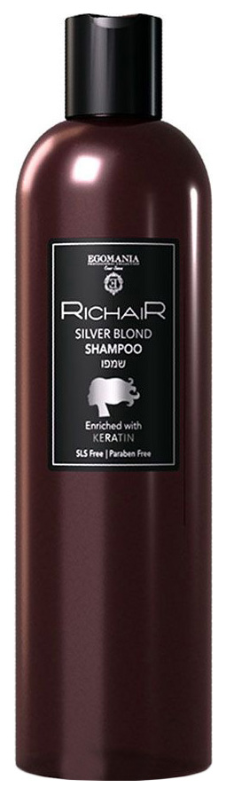 фото Шампунь egomania richair silver blond 400 мл