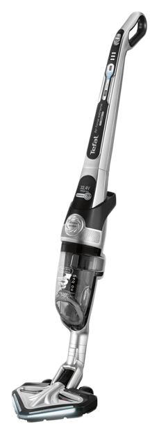 фото Вертикальный пылесос tefal air force extreme silence ty8995ro silver/black