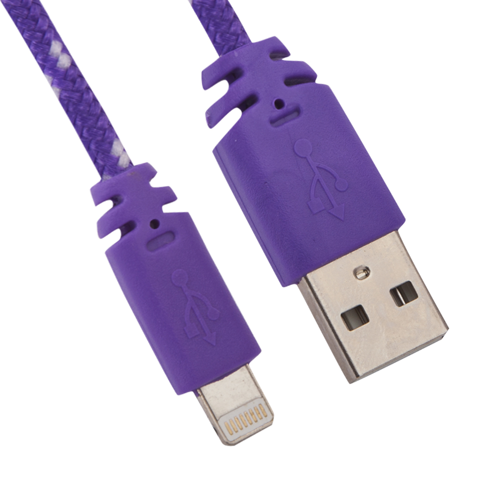 

Кабель Liberty Project Lightning 1м Purple