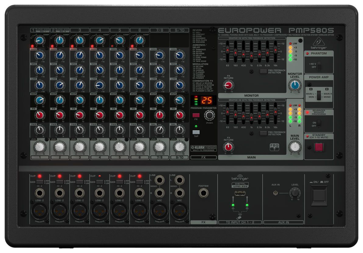 

Микшер Behringer PMP580S, PMP580S