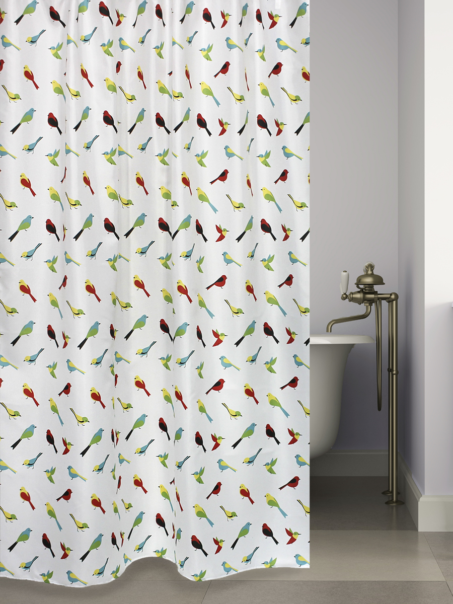 

Штора для ванной BATH PLUS Sweets Birds (multi)
