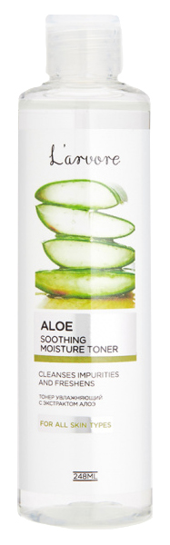 Тонер L’arvore Aloe Soothing Moisture Toner 248 мл