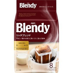 

Кофе японский AGF Blendy Rich молотый дрип-пакеты 8 штук 56 г