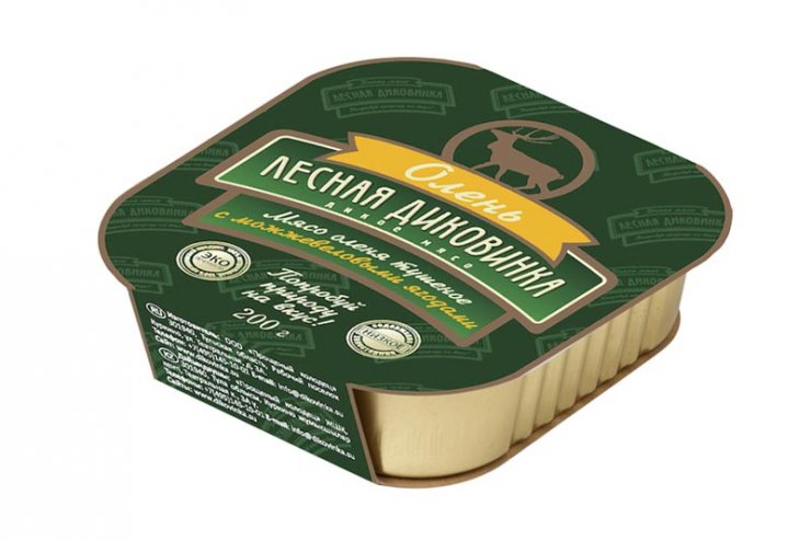 

Мясо оленя Лесная Диковинка тушеное