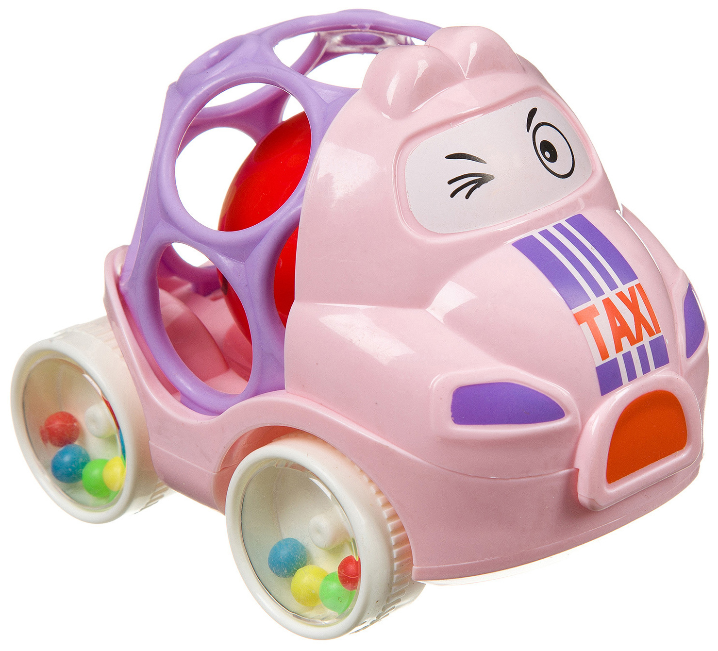 Развивающая игрушка Машинка Bondibon в ассортименте машинка с кузовом colorplast урал люкс лопатка формочки в ассортименте