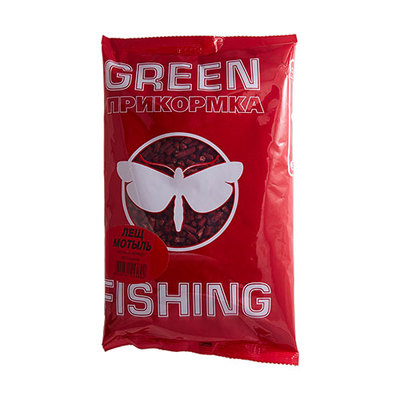 

Пеллетс GreenFishing Лещ Мотыль 800 г, Лещ Мотыль