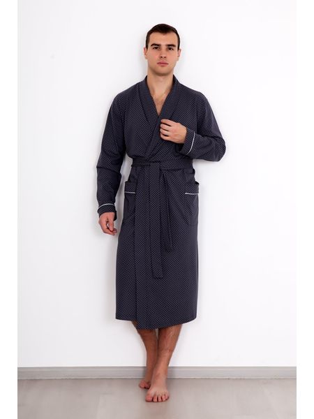 Мужской облегченный халат из трикотажа LikaDress 5550, р.60