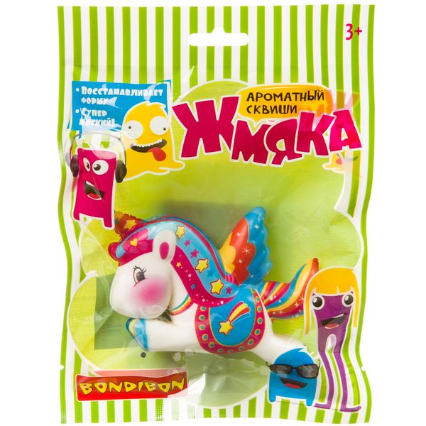 

Сквиши Bondibon "Жмяка. Летающий единорог"