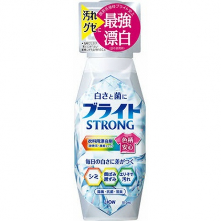 

Отбеливателель Lion Bright Strong для цветных тканей яркость+ флакон 510 мл