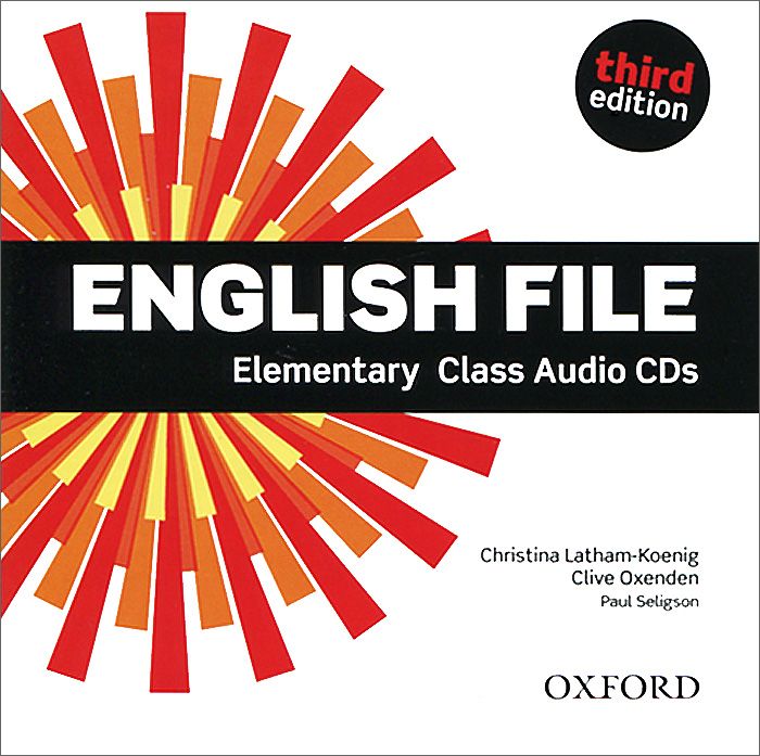 фото Аудиокнига audio cd. english file. elementary oxford university press