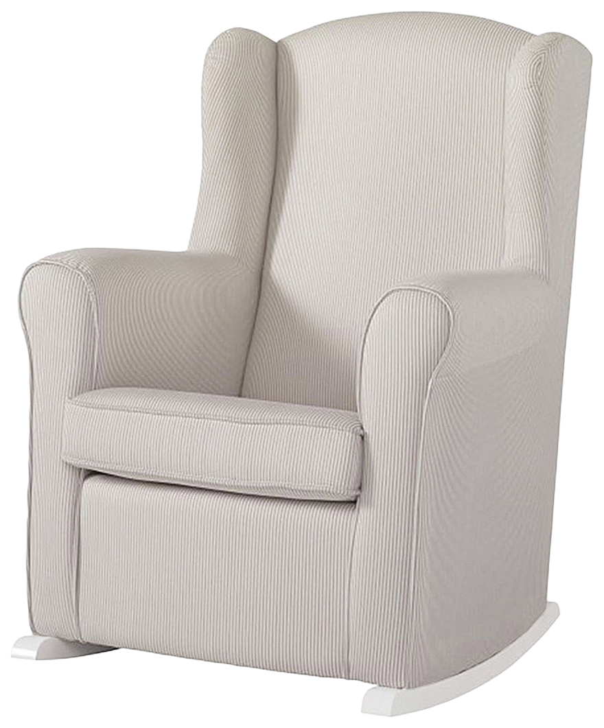 

Кресло-качалка Micuna (Микуна) Wing/Nanny Relax white/beige stripes