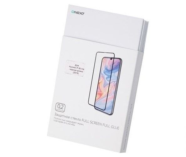 

Защитное стекло ONEXT Full Glue Black Frame для Huawei P30 Lite, Full Glue Black Frame для Huawei P30 Lite