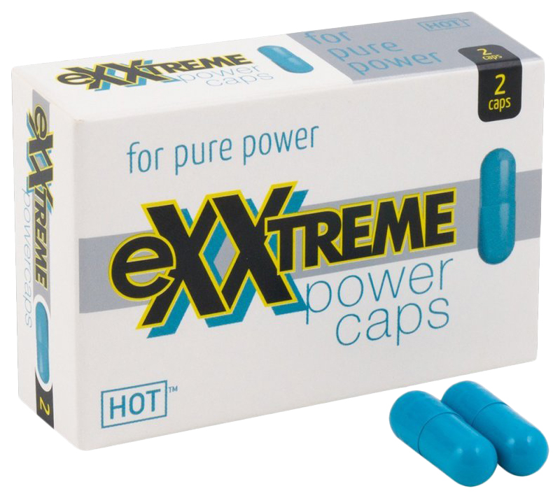 фото Энергетические капсулы exxtreme мужские 2 шт, hot австрия
