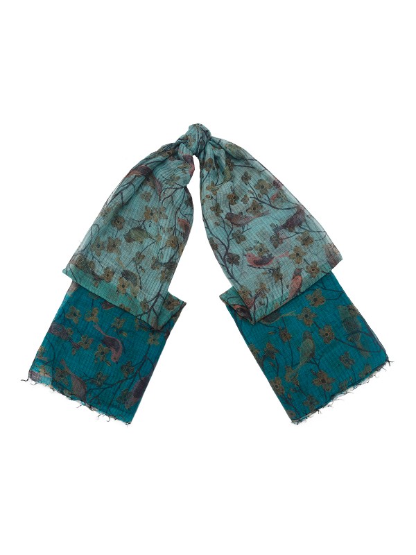 

Палантин женский Eleganzza ND43-29008 бирюзовый, 100х200 см, ND43-29008