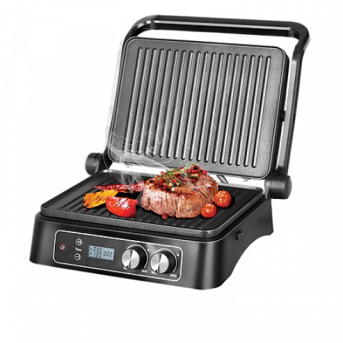 Электрогриль Redmond SteakMaster RGM-M811D Black/Silver сушилка для овощей и фруктов kitfort kt 1910 silver black